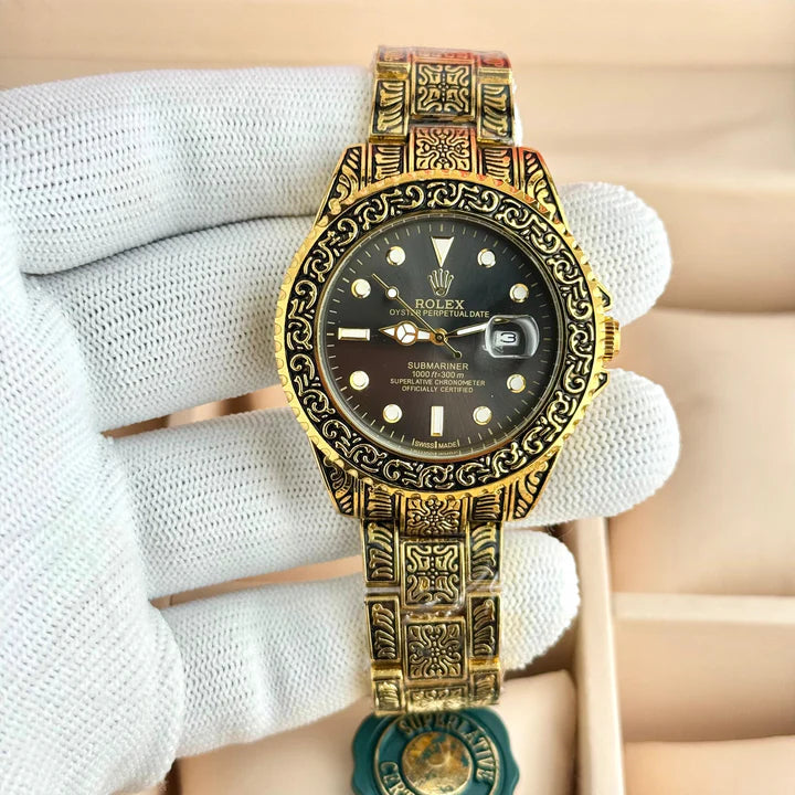 Role_x Oyster Vintage Gold-White