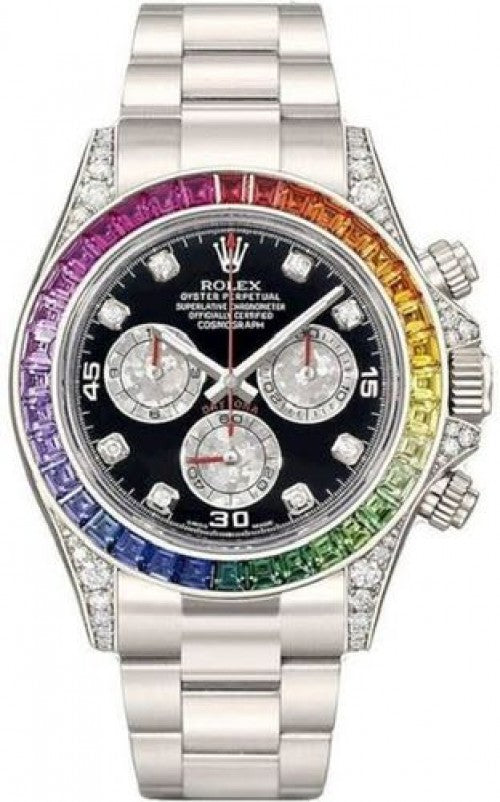 Role_x Oyster Perpetual Rainbow Silver