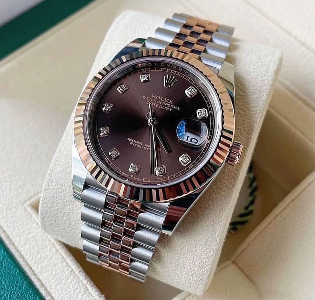 Role_x Oyster Perpetual Date Just Diamond Working Like Automatic
