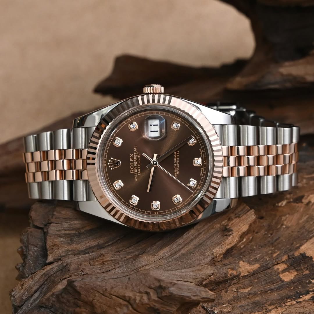 Role_x Oyster Perpetual Date Just Diamond Working Like Automatic